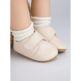 thumbnail image 7 of HsdsBebe?Baby?Boys?Girls?Oxford?Shoes?PU?Leather?Soft?Rubber?Sole?Sneakers??Anti-Slip?Toddler?Ankle?Boots?Infant?Walking?Shoes Moccasins, 7 of 7