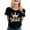 Black, variant on Bride Themed Letter Print T Shirt for Women Round Neck Short Sleeve Casual Top for Bachelorette Party and Everyday Army Green M