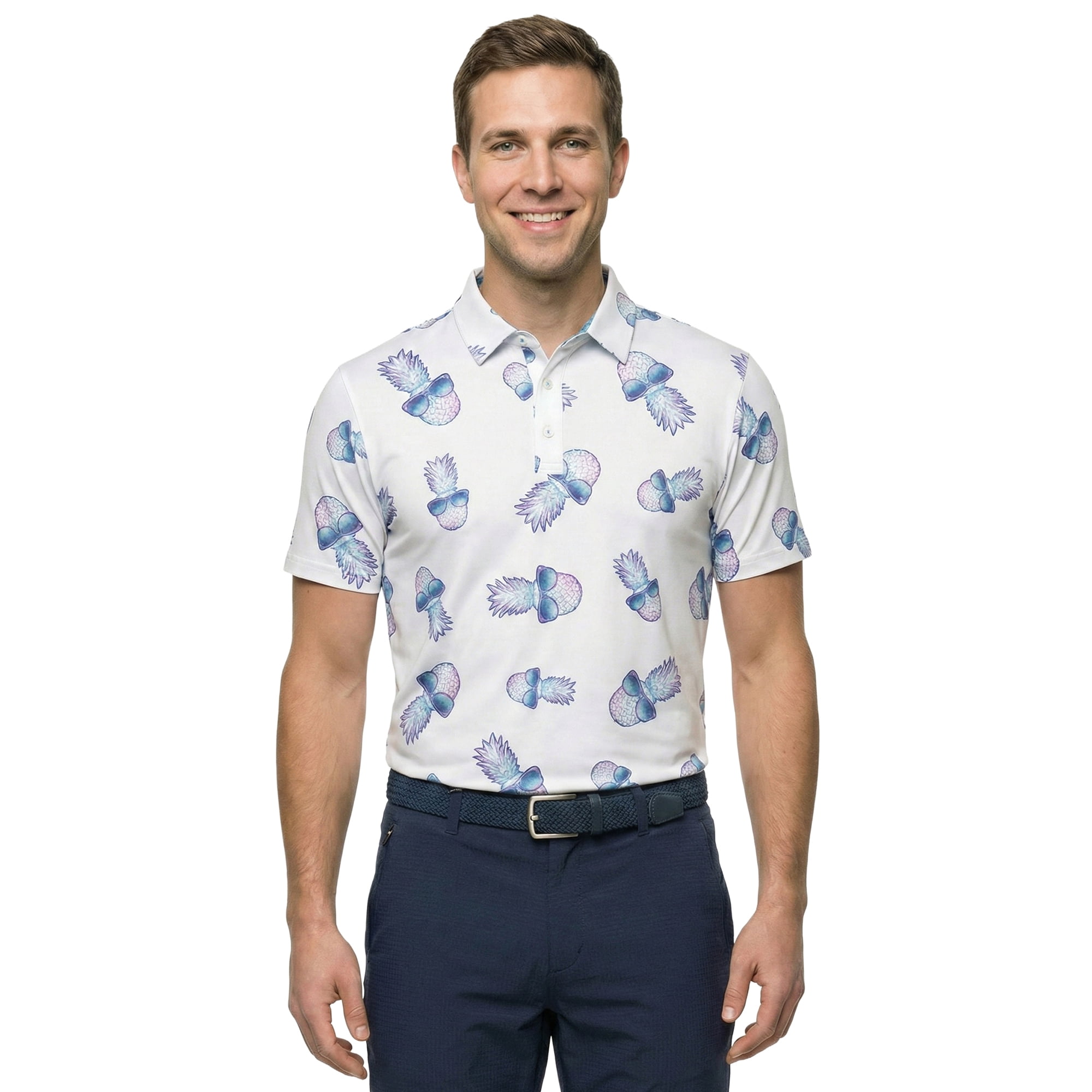 Birdie Bound Men' s & Big and Tall Golf Polo Shirts, Sizes XS-4XLT