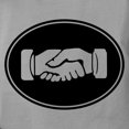thumbnail image 3 of CafePress - Psi Upsilon Handshake T Shirt - Womens Comfort Colors® Shirt, 3 of 4