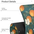 thumbnail image 4 of Yayeee Faucet Mat for Kitchen Sink 30" Diatomite Long Splash Guard Pad, Retro Floral Orange, 2 Pack, 4 of 7