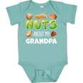 thumbnail image 3 of Inktastic Nuts About My Grandpa Peanut, Almond, Pistachio Boys or Girls Baby Bodysuit, 3 of 5