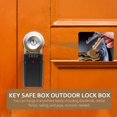 thumbnail image 4 of Wall Mounted Key Safe Box Security Lock Box 4 Combination Key Lock Box ,Easy to Use, 4 of 7