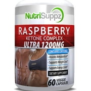 Nutrisuppz Raspberry Ketone Complex Ultra Dietary Supplements - Keto Weight Loss Pill with Thermogenic Fat-Burning Power