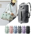 thumbnail image 6 of SUSHANG Gym Bag for Women and Men Sports Duffle Bag with Shoe Compartment and Wet Pocket Overnight Bags for Yoga Travel Swimming Camping Lightweight, 6 of 9