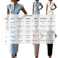 thumbnail image 3 of Dolkfu Business Casual Dresses for Women Yellow V-Neck 1/4 Sleeve Maxi Bodycon Dresses Solid Slim Modern Refined Dresses Khaki,S, 3 of 6