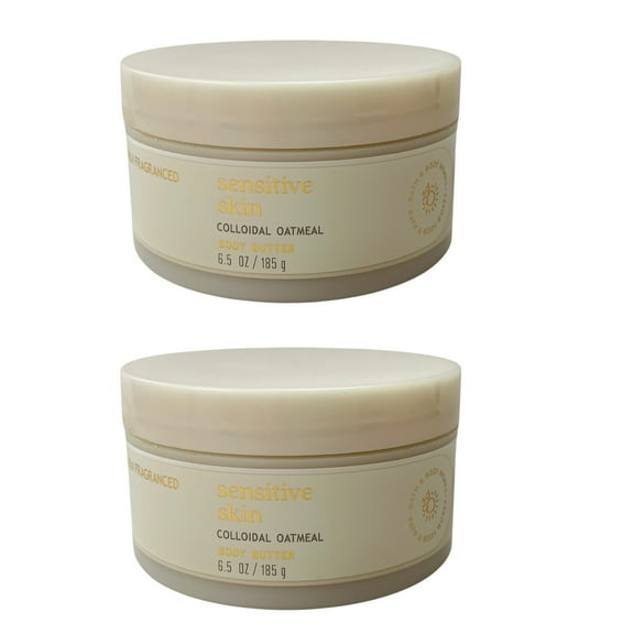 Bath & Body Works Milk Sensitive Skin Colloidal Oatmeal Body Butter 2 Pack