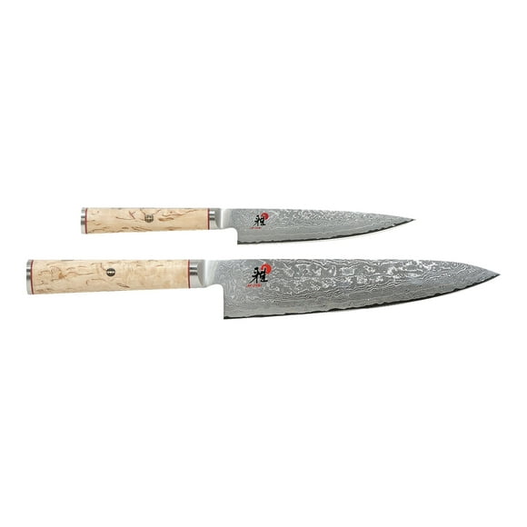 MIYABI 5000 MCD Ensemble de Couteaux 2 Pcs, Brun