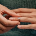 thumbnail image 2 of Cora Jewellery 1.5CT Marquise Moissanite Engagement Ring For Women, 14K Rose Gold, 2 of 6
