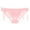 Pink, variant on Women's Side Tie Panties Adjustable Lace Low-rise Bikini Briefs