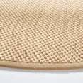 thumbnail image 4 of Safavieh Natural Fiber Jovana Solid Area Rug, Maize/Linen, 9' x 9' Round, 4 of 10