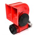 thumbnail image 1 of 12V/24V Car Dual Tones Horns Compact Electric Car Loudspeaker with Clear Sound, 1 of 5