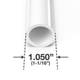thumbnail image 2 of 3/4" Size Furniture Grade PVC Pipe, 40", White (3-Pack), 2 of 2