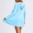 thumbnail image 5 of Jamicy Women's Sun Protection Jackets Solid Color Golf Athletic Jackets Lightweight Full Zip Long Sleeve Shirts with Pockets, 5 of 8
