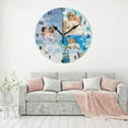 thumbnail image 3 of GZHJMY Custom Photo Personalized Wall Clock Silent Non Ticking Wall Clocks Name Text Customizable Round Clock Battery Operated for Family Home Office School Decor, Custom 3 Photos Collage, 3 of 5