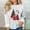 White, variant on OKBOP Long Sleeve Nursing Tops,Christmas Fashion Casual Long Sleeve Printed Ladies Sweatshirts Womens Tops And Blouses Womens Sweatshirts No Hood