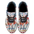 thumbnail image 2 of Patriotic Chickens 4th Of July Farm Life Shoes Sneakers Black Size 8.5, 2 of 7