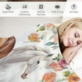 thumbnail image 3 of COMIO Horse Blanket Gift for Girls Women Cute Animal Horses Flowers Cozy Plush Flannel Throw Blankets Soft Lightweight Plush Blanket for Horse Lovers Decor Bed Sofa, 3 of 6