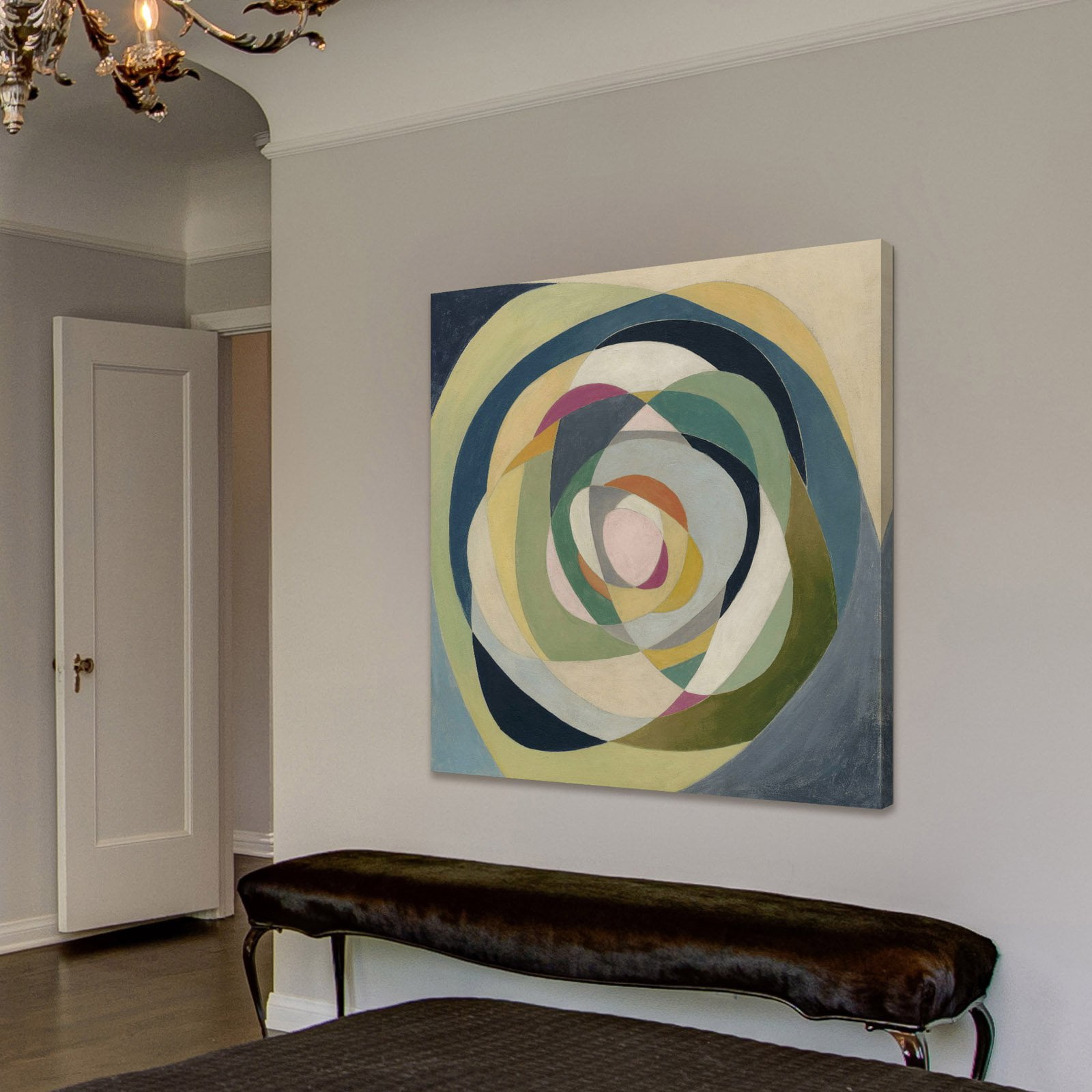 Marmont Hill "Tied in Knots" Painting Print on Wrapped Canvas