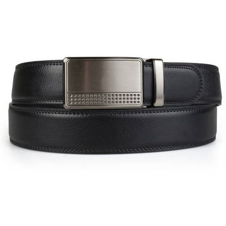 Daxx Mens Adjustable Genuine Leather Ratchet Belt - www.semashow.com