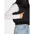thumbnail image 4 of Liv & Lottie Juniors’ Cropped Puffer Vest, Sizes S-XL, 4 of 5