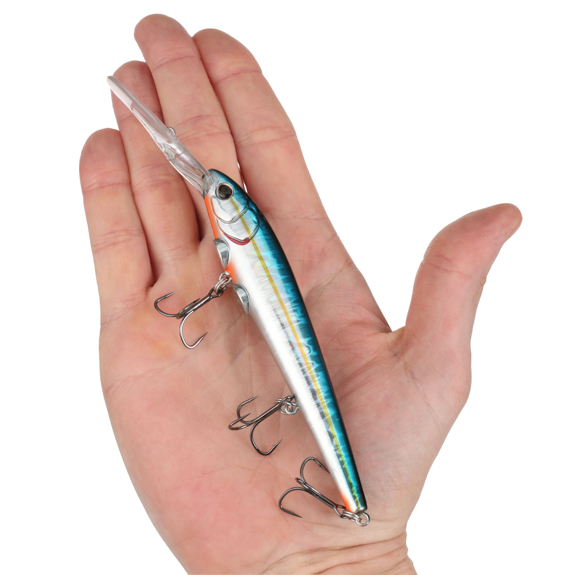 Berkley Deep Hit Stick, 4.75 in, Crankbaits, Slick Blue Alewife (1-count)