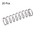 thumbnail image 2 of Unique Bargains 9mmx1mmx35mm 304 Stainless Steel Compression Spring 31.4N Load Capacity 20 pcs, 2 of 5