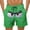 Green, variant on FUZHIQ Men's Swim Trunks Long Casual Retro Tropical Print Quick-Dry Spring Break Swim Trunks with Pockets Stretch Fabric Beach Shorts Bathing Suits,XXXL