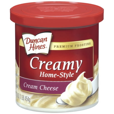 Duncan Hines Classic Cream Cheese Creamy Home-Style Frosting 16