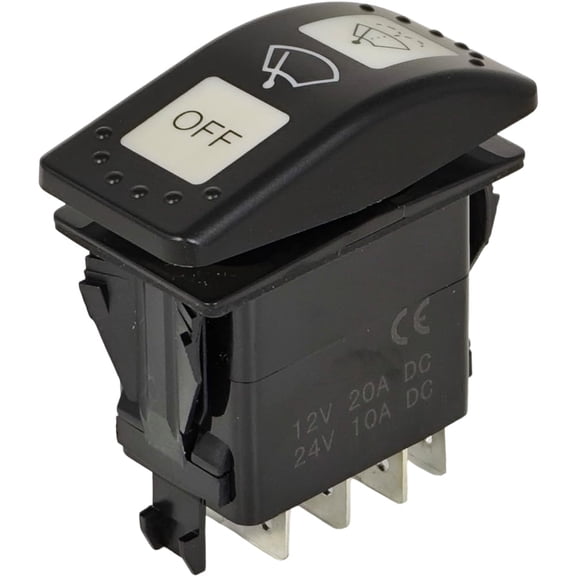 7 Pin (ON)-ON-Off Windshield Wiper Control Switch 710004941 Compatible with Can-Am Defender DH10 2016-2023 Maverick X3