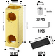 thumbnail image 2 of 10 piezas 4 AWG 60 A Terminal de conexión de cableado rápido cuadrado, conector de cable, 2 of 7