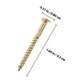 thumbnail image 2 of DEEPCRAFF 1Set Electric Guitar Replacement Screw Kit Metal Mounting Screws with Bridge Pickup Tuner and Neck Plate, 2 of 7