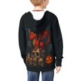 thumbnail image 3 of chaqlin Dragon Hoodies for Boys Size 6-7 Zip Up Hooded Coat Skull Print Long Sleeve Hoodie Sweatshirts Kids School Jacket with Pocket, 3 of 7