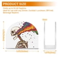 thumbnail image 4 of Yayeee Napkin Holder for Table Kitchen Paper Tissue Organization, Colorful Skeleton, 4 of 8