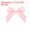 Bright Pink, variant on Uxcell Mini Ribbon Bow 2.5"x2'' 50 Pcs Mini Fabric Satin Ribbon Flower Bows Craft DIY Sewing Wedding Bows Emerald Green