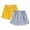 Multicolor5, variant on Timegard Toddler Girls Clothes 3pc Athletic Running Shorts Bow Tie Elastic Waist Casual Beach Shorts