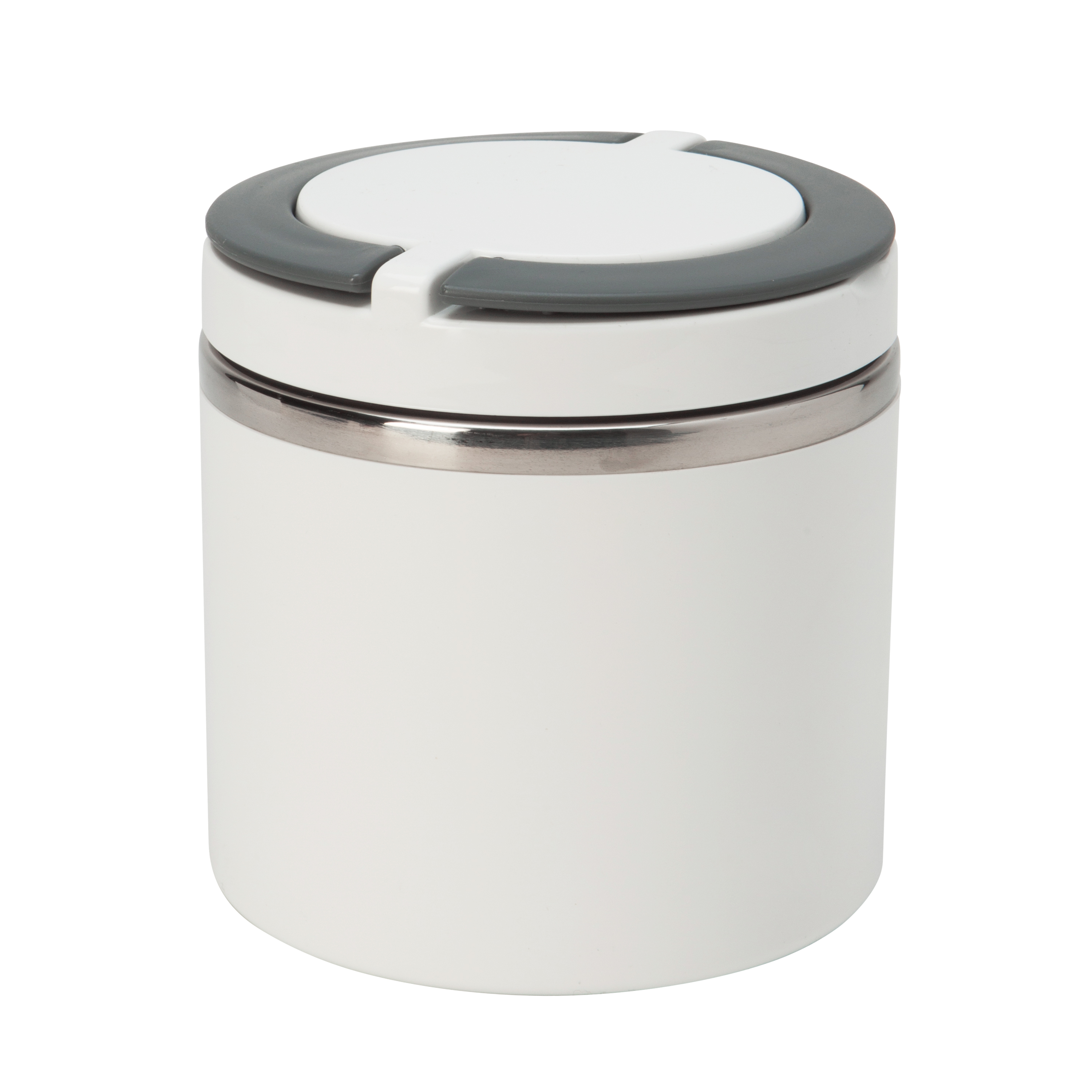Kitchen Details Round Twist Stainless Steel Insulated Lunch Box 1 Tier