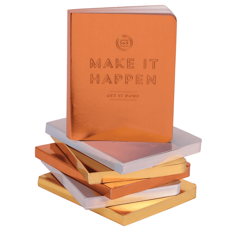 アメージングタイランド・グランドセール Fortune Favors the Prepared Gold Deluxe Pocket Undated 輸入版カレンダー