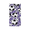 thumbnail image 2 of LACKUST Microfiber Beach Towel Quick Dry Lightweight Sand Free Large Soccer Print Sports Themed Towel for Pool Bath Travel for Adults Ki-ds 55"x27", 2 of 6