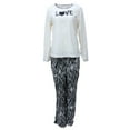 thumbnail image 2 of Celestial Dreams Womens Zebra Print Kitty Cat Love Pajamas Fleece Pajama Set XL, 2 of 2