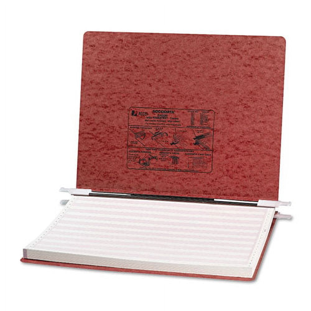 ACCO Pressboard Hanging Data Binder, 14-7/8 x 11 Unburst Sheets