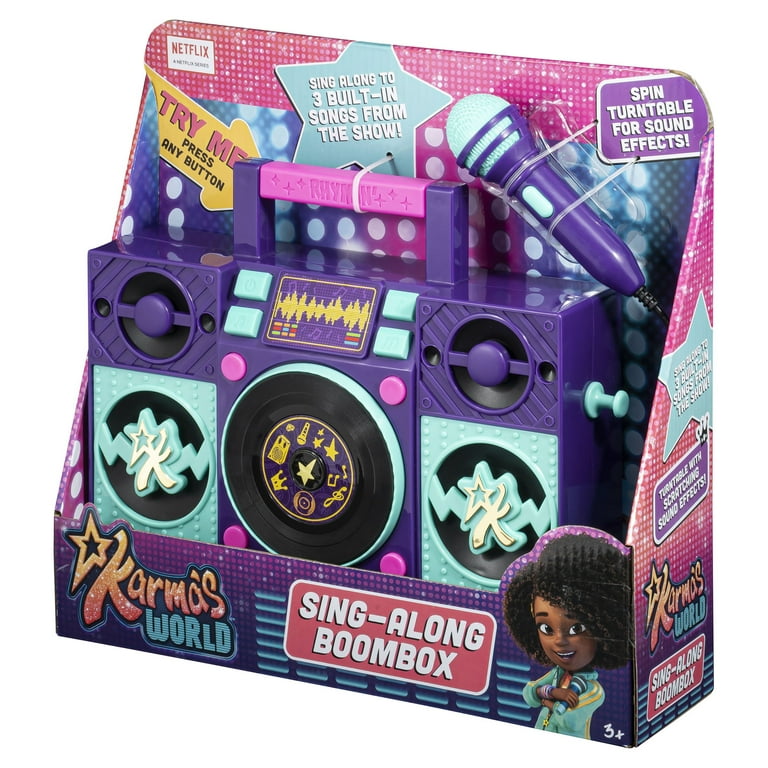 Karma's World Kids Boombox: Sing-Along Toy with Working Karma's World Kids Boombox: Sing-Along Toy with Working