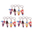 thumbnail image 1 of 12pcs Lovely Key Chain Pendants Clown Shape Bag Hanging Pendants (Random Color), 1 of 9