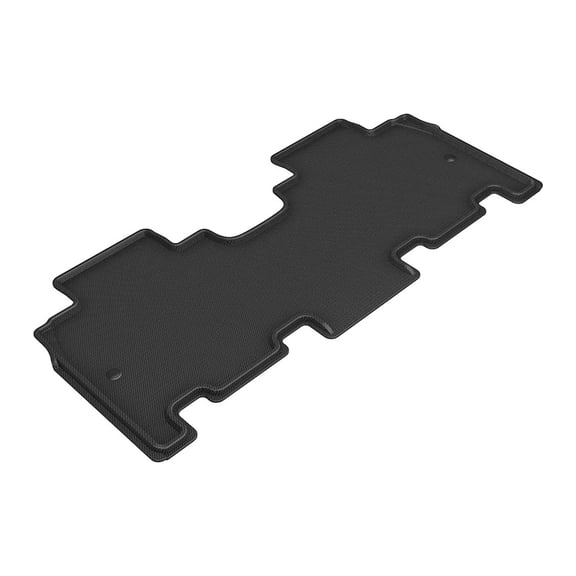 3D MAXpider Custom Fit Kagu Floor Mat (Black) Compatible with Chrysler Pacifica Pinnacle 2021-2023 - Second Row