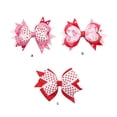 thumbnail image 4 of Sonducket Pinza para el pelo con lazo para niñas, pasadores de doble capa, accesorios para la cabeza, suministros para fiestas Type2 NO2, 4 of 6