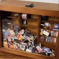 thumbnail image 2 of Anxiety Bookshelf Shake Away Your Anxiety, Bookshelf Decoration, Book Lover Christmas Ornaments, 2 of 5