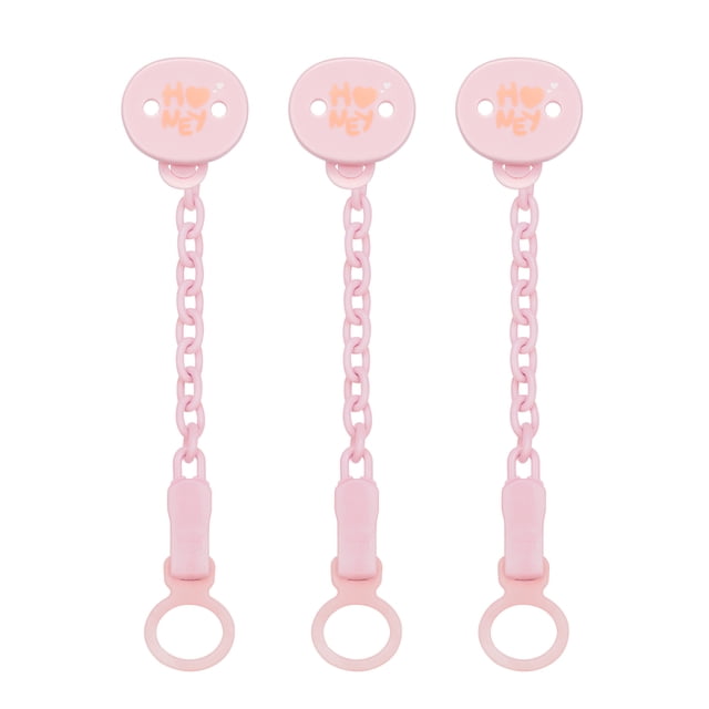 Chicco Set 3 Clip para Chupón All You Can Rosa