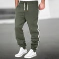 thumbnail image 3 of Men's Relaxed Joggers Sweatpants, Comfortable Fit, Casual Jogger for Men Athletic Pants with Drawstring, Jogger Sweatpants Midweight Lounge Pants (GN2,Medium), 3 of 5