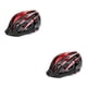 thumbnail image 3 of Naiovety Casco de bicicleta Luz trasera Cascos de equitación Hombre moldeado integralmente Recargable Seguridad ajustable para deportes de moto negro rojo 2piezas, 3 of 6