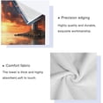 thumbnail image 4 of Coolnut 3 Piece Bath Towels Set, Super Soft Absorbent Sunset Light House Towels for Bathroom Gym Spa Hotel Decor Wash cloth, 4 of 7